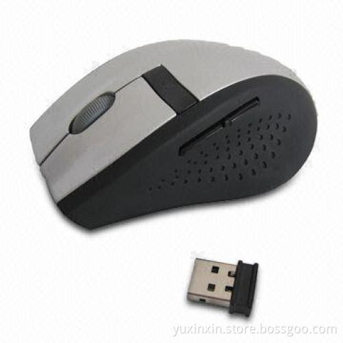 2.4G Wireless Mouse with Nano USB Receiver 01, 10m Emission Distance